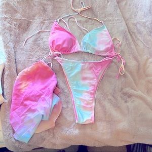 Nwot cotton candy bikini